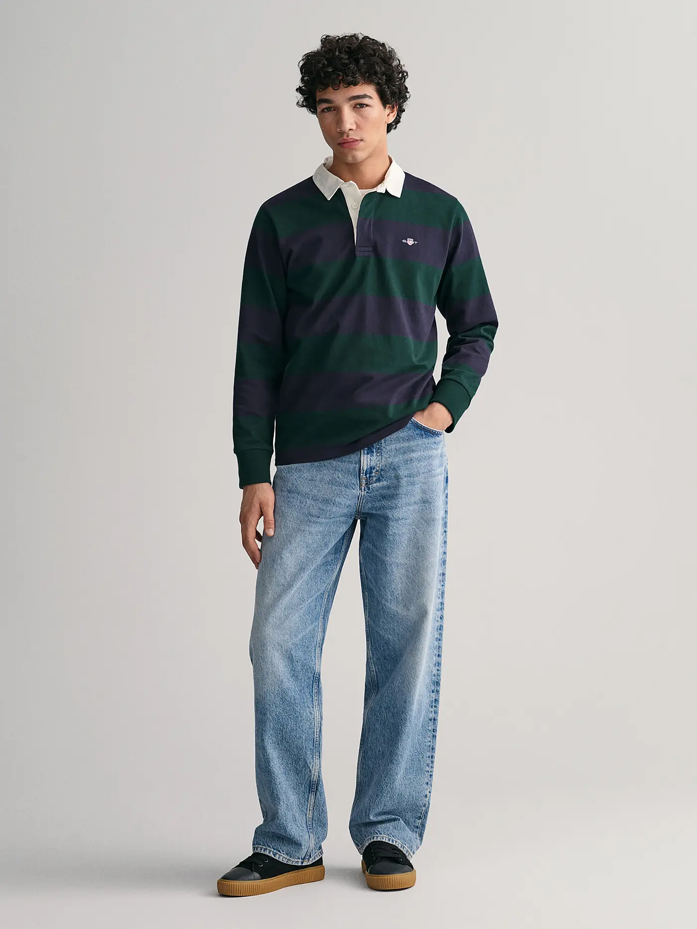 GANT | Rugby Sweater | dunkelgrün